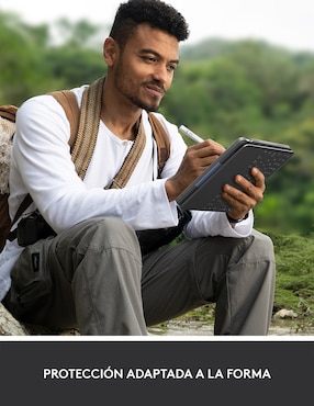 Teclado conexión inalámbrica Logitech Rugged Folio