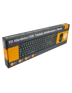 Teclado conexión alambrica Perfect Choice Pc-201076