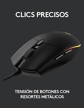 Mouse Logitech G203 negro