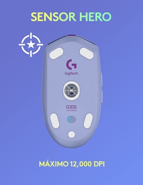 Mouse Inalámbrico Logitech G305 lila