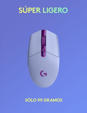 Mouse Inalámbrico Logitech G305 lila