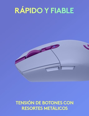 Mouse Inalámbrico Logitech G305 lila
