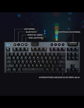 Teclado gamer Logitech
