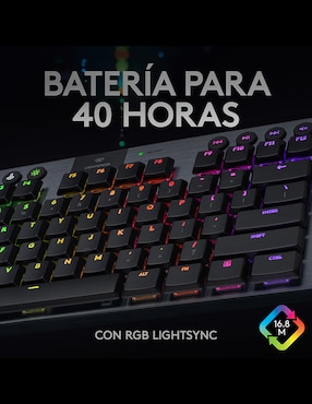 Teclado gamer Logitech