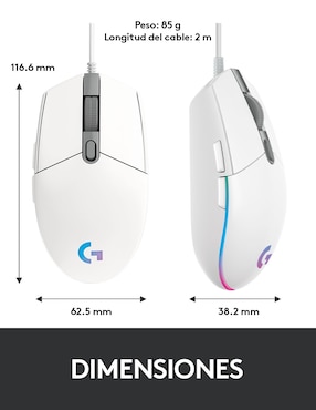 Mouse Gamer inalámbrico Logitech G203