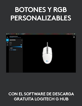 Mouse Gamer inalámbrico Logitech G203