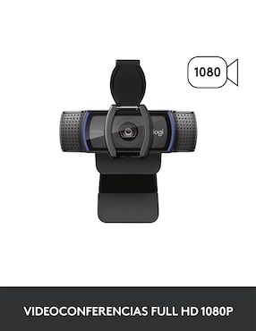 Webcam de 1080P Full HD Logitech C920s