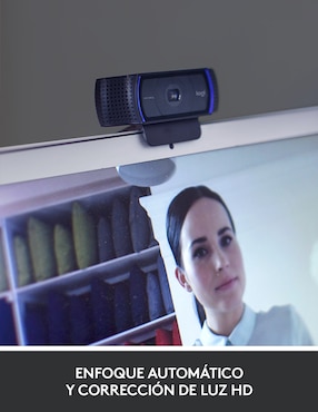 Webcam de 1080P Full HD Logitech C920s