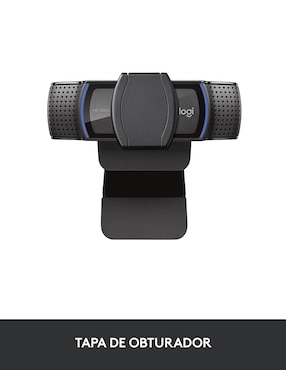 Webcam de 1080P Full HD Logitech C920s