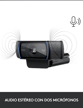 Webcam de 1080P Full HD Logitech C920s
