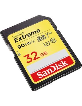 Memoria SDHC Sandisk capacidad 32 GB