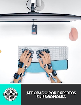 Teclado conexión inalámbrica Logitech Ergo K860