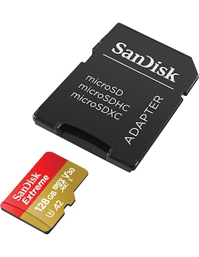 Memoria SDXC Sandisk capacidad 128 GB