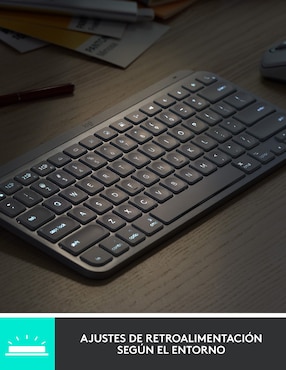 Teclado conexión inalámbrica Logitech Mx Keys Mini Grafito