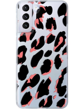 Funda Celular Para Samsung Leopardo Animal Print De Silicón