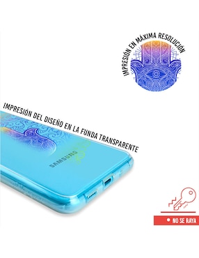 Funda para Samsung Mano de Fátima Degradado
