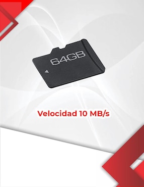Memoria micro SD Secucore capacidad 64 GB