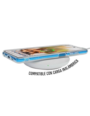 Funda para Motorola Flores Guinda