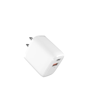 Cargador pared Miccell USB tipo A + USB tipo C