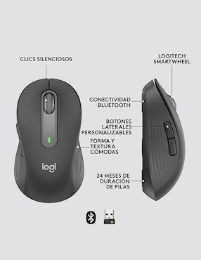 Mouse Inalámbrico Logitech signature m650 m650 910-006250