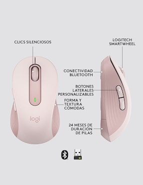Mouse Inalámbrico Logitech signature m650 m650 910-006251