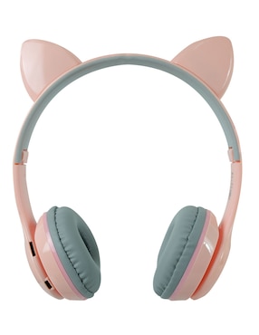 Audífonos On-Ear Perfect Choice Pc-116998 Diadema Para Niña (Rosa) inalámbricos