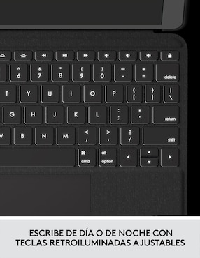 Funda con teclado para tablet Logitech iPad air