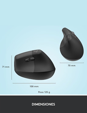 Mouse inalámbrico Logitech Lift Vertical