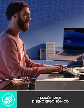 Teclado conexión inalámbrica Logitech Mx Mecánico Mini