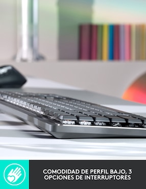 Teclado conexión inalámbrica Logitech Mx Mechanical