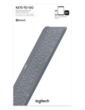 Teclado conexión inalámbrica Logitech Keys to Go