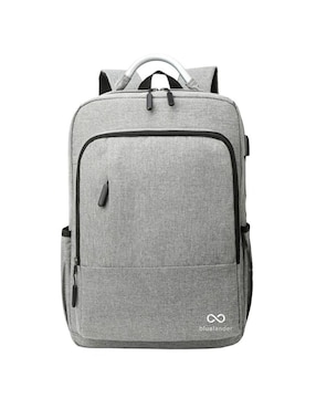 Mochila escolar Blue Bluelander impermeable unisex