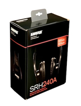 Audífonos Over-Ear Shure Srh240A alámbricos