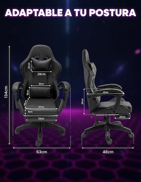 Silla gamer Lumina Titano