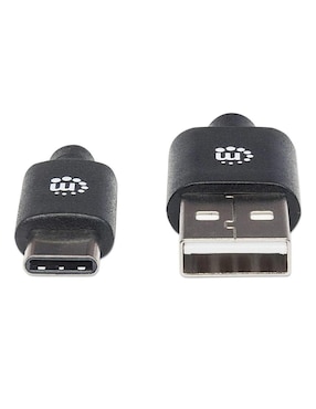 Cable USB C Manhattan a tipo USB A de 1 m