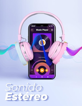 Audífonos On-Ear Techzone Pop It inalámbricos