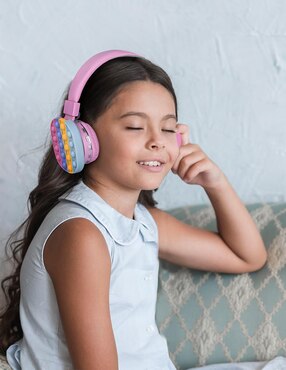 Audífonos On-Ear Techzone Pop It inalámbricos