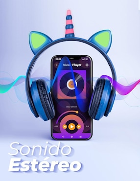 Audífonos Over-Ear Techzone inalámbricos