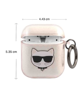 Porta audífonos in-ear Karl Lagerfeld