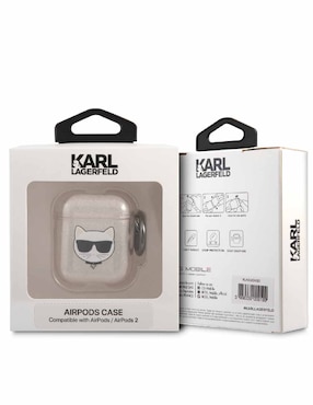 Porta audífonos in-ear Karl Lagerfeld
