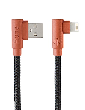 CABLE LIGHTING HUNE A USB, NARANJA