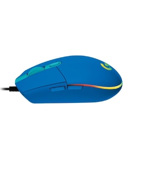 Mouse gamer alámbrico Logitech Lightsync