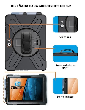 Funda para tablet Microsoft surface Go2, Go3 Teknet