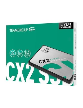 Unidad SSD Team Group capacidad 256 GB