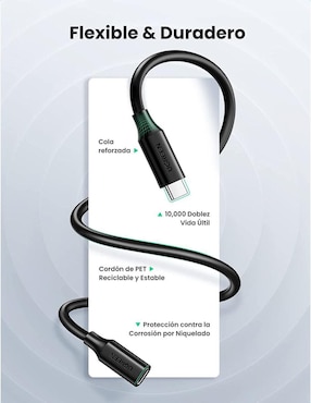 Cable USB C Ugreen de 1 m