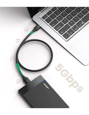 Cable micro USB Ugreen a tipo USB A de 1 m