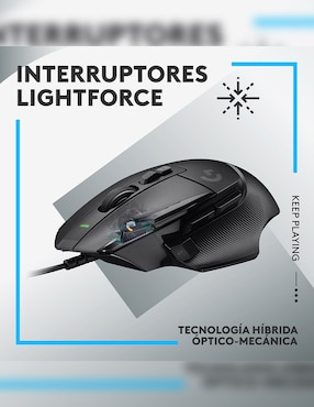 Mouse Gamer alámbrico Logitech G502 X