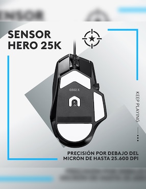 Mouse Gamer alámbrico Logitech G502 X