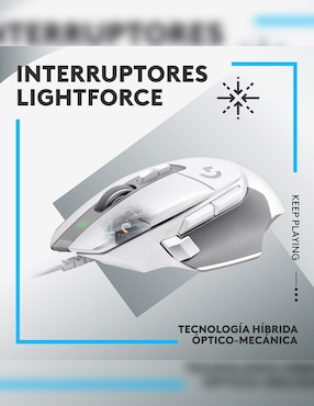 Mouse Gamer alámbrico Logitech G502 X