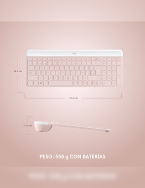 Teclado inalámbrico Logitech MK470